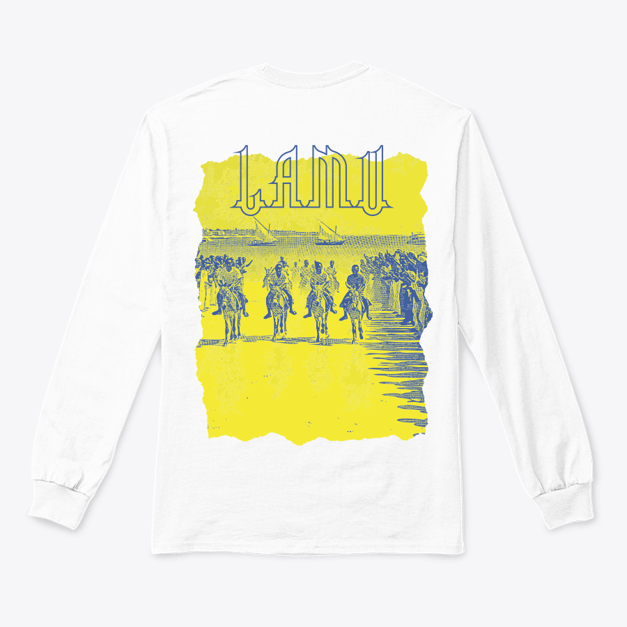 Lamu Longsleeved White Tshirt